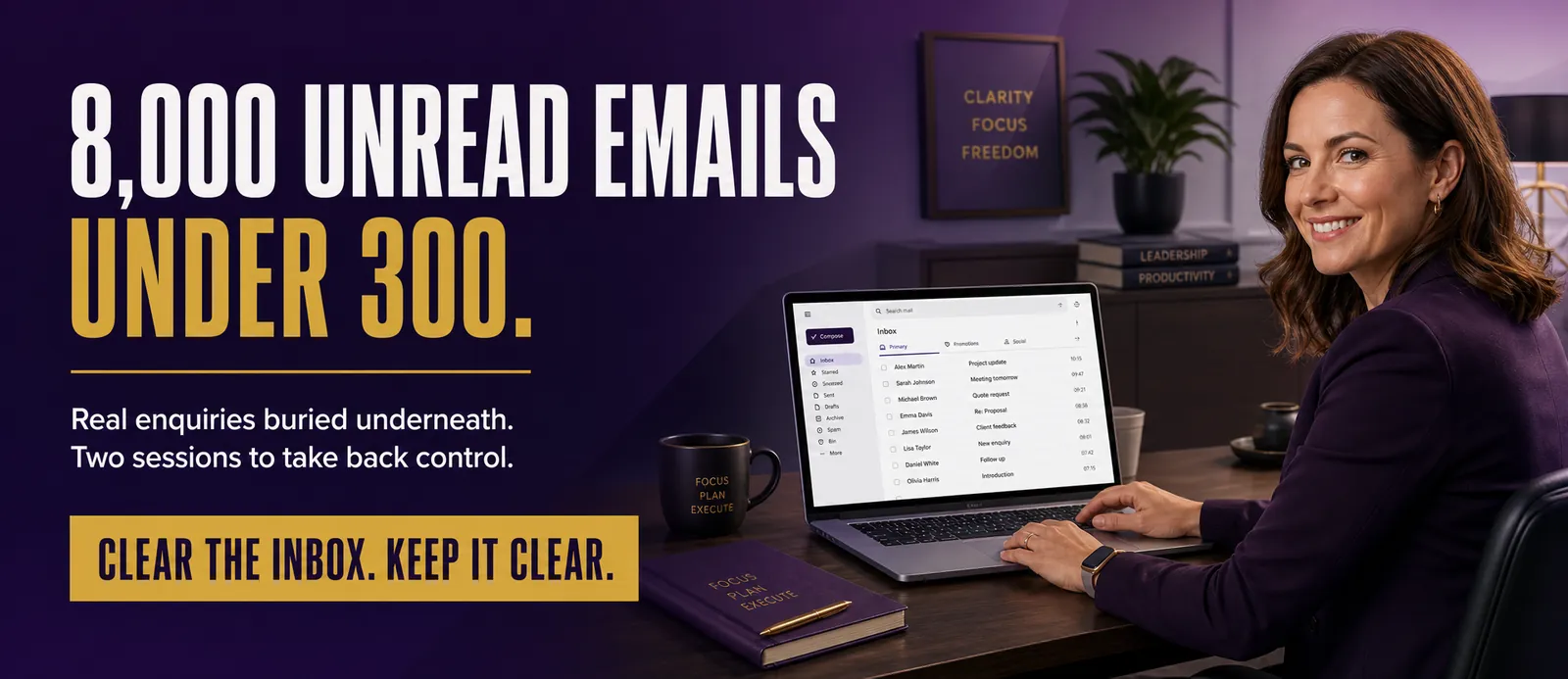 Inbox overwhelm: why your inbox is running your business